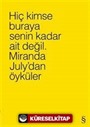 Hiç Kimse Buraya Senin Kadar Ait Değil (Sarı)