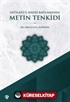 İhtilafül Hadis Bağlamında Metin Tenkidi