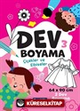 Dev Boyama 3 (Çiçekler Ve Elbiseler)