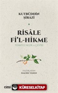 Risale Fi'l-Hikme / Tenkitli Neşir ve Çeviri