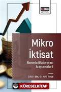 Mikro İktisat Alanında Uluslararası Araştırmalar I